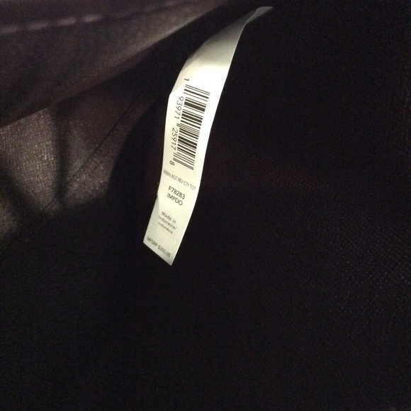 New COACH Reversible Tote BAG Floral Mahogany - Picture 5 of 11